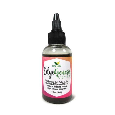 Howse's common sense approach to black hair growth will enlightened any one who reads her book. EdgeGenesis ULTRA Edge growth Oil Thin Edges Traction ...