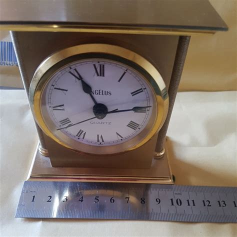 Angelus Quartz Carriage Clock Very Heavy6041 Swiss Ebay