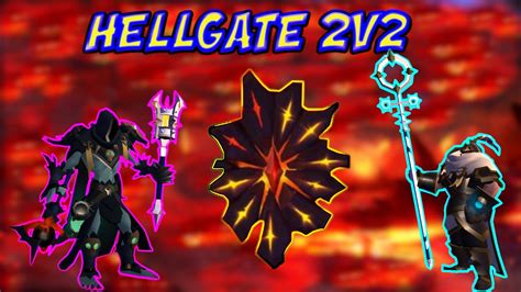 Albion Online Hellgate 2v2 Curse Staff Healer Pvp Youtube