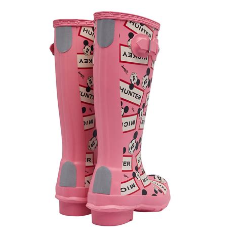 Hunter Hunter Disney Print Wellingtons Childrens Kids Wellingtons