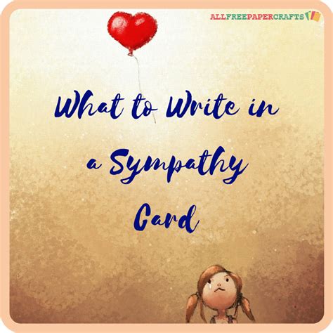 What To Write In A Sympathy Card Sympathy Card Messages Words For
