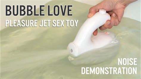 Bubble Love Pleasure Jet Sex Toy Noise Demonstration Youtube