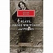 Amazon.com: Plays, Prose Writings and Poems (Everyman's Library ...