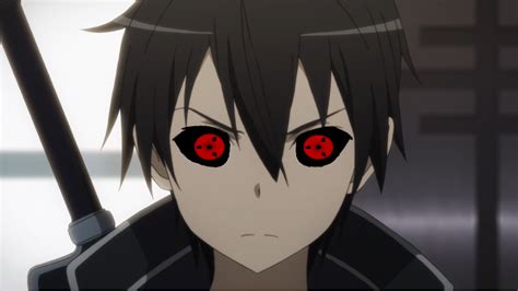 Kirito Gained A New Skill Sharingan By Ask Rival Red On