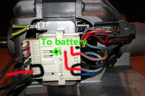 How To Wire A Washing Machine Motor