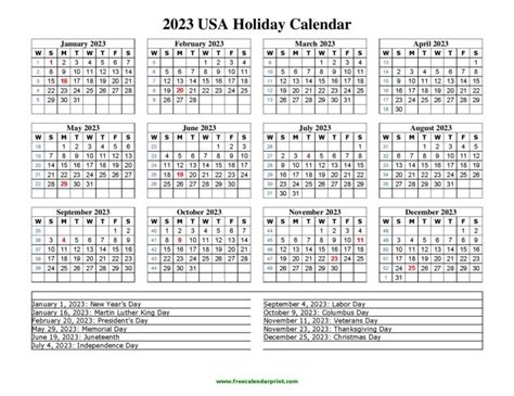 2023 Calendar Archives Printable Calendar Hub