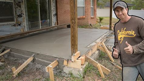 How To Build A Raised Concrete Porch Builders Villa