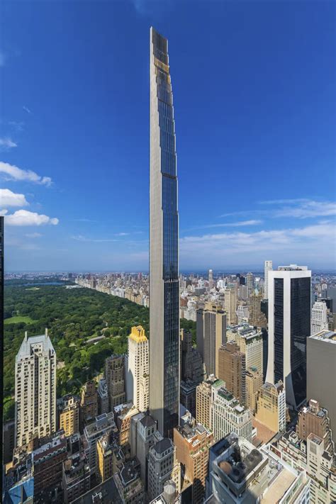 An Aerial View Of The Skyscrapers In New York City