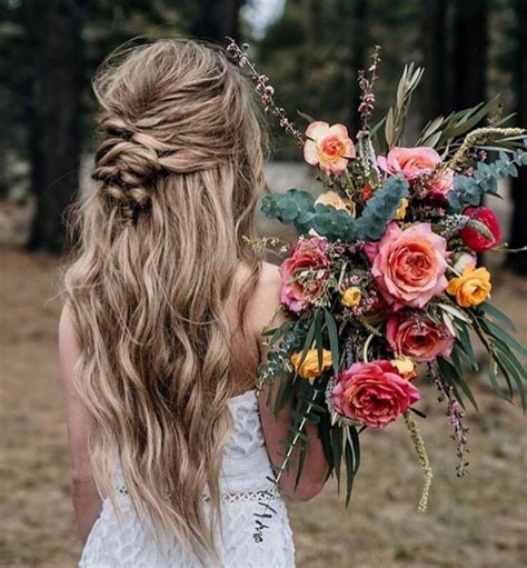 22 Half Up Wedding Hairstyles For 2020 ~ Kiss The Bride Magazine