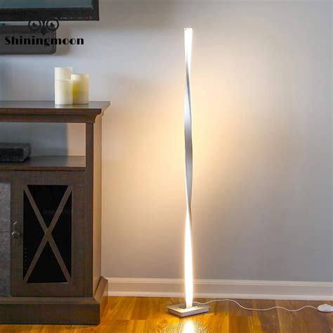 Modern Led Floor Lamp Nordic Aluminium Office Decorative Floor Lights