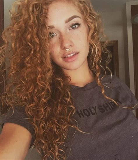 Redhead With Curly Hair Xanef