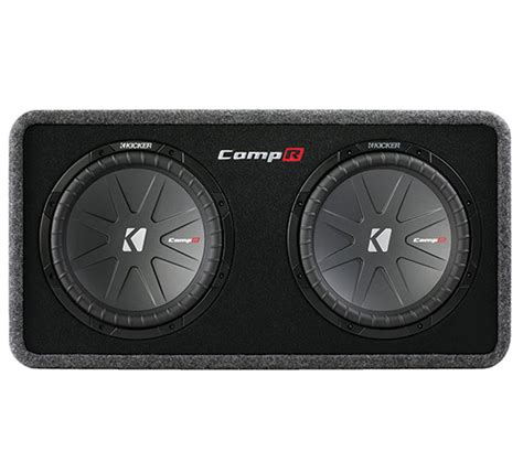 Kicker Car Stereo Dcwr10 Loaded 10 Dual Sub Audio Speaker Box