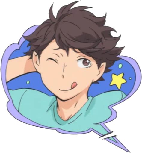 Haikyuu Oikawa Tooru Sticker By Bankayle