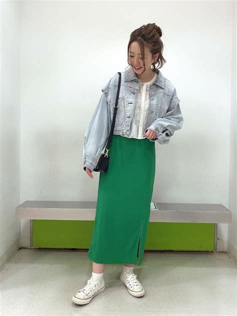 Rino（wcloset Laforet原宿店）｜w Closetのデニムジャケットを使ったコーディネート Wear