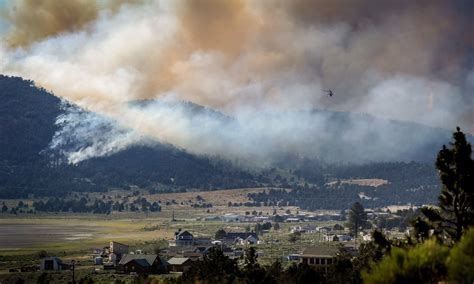 Holcomb Fire North Of Big Bear Burns 850 Acres Voluntary Evacuations
