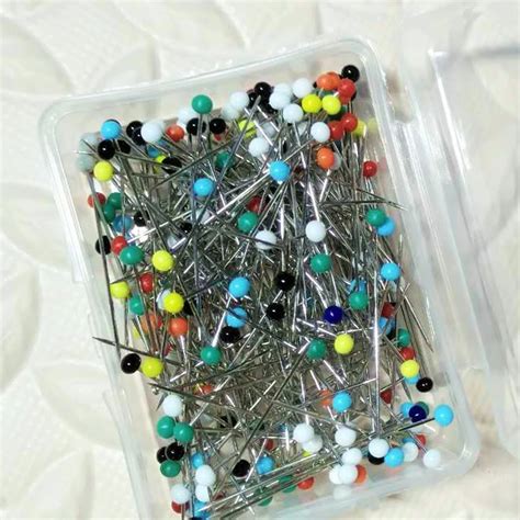 Aliexpress Buy New Portable Pcs Glass Pearlized Head Pins
