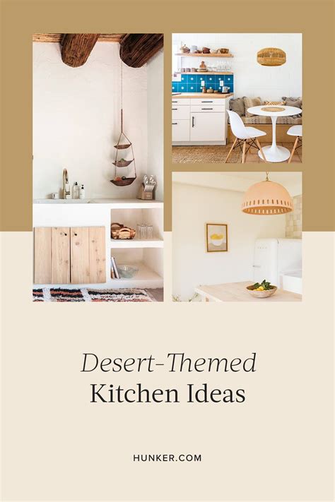 We Particularly Like Desert Style In Culinary Spaces Where It Adds A