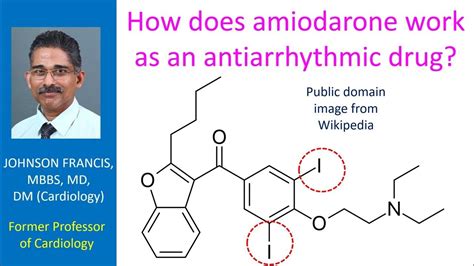 How Does Amiodarone Work As An Antiarrhythmic Drug Youtube