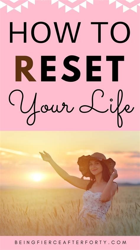 How To Reset Your Life In 2021 Life Self Help Personal Growth
