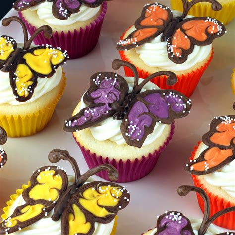 Sugar Cooking Butterfly Cupcakes