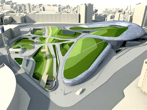 Dongdaemun Design Plaza Zaha Hadid Korea E Architect