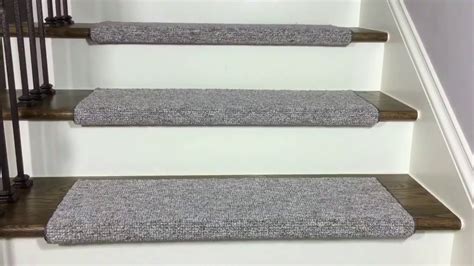 Sale ends in 23 hours. Dakota Fossil Gray Carpet Stair Treads - YouTube