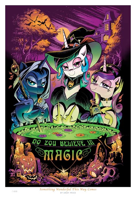 Witch Princesses By Andy Price My Little Pony Comic Little Pony My