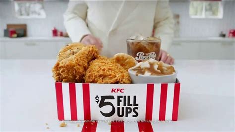 Kfc 5 Fill Ups Tv Commercial A Lot Goes Into A Fill Up Ispottv