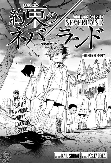 The Promised Neverland Chapter 31 Neverland Manga Covers Manga Pages