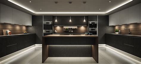 Add extra impact to displays with the addition of some lighting inside the cabinets. kitchen plinth and moulding lights - Lunar Connect