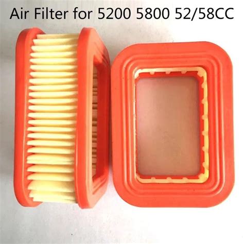 Gasoline Chainsaw Paper Air Filter Replacement Accessories For 5200