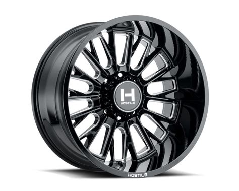 Hostile Fury Wheel 20x10 8x180 19mm Blade Cut H114 2010818047b