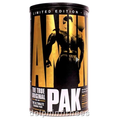 Animal Pak Limited Gold Edition 44 Packs