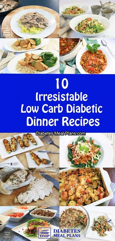 And before you think eating oats for breakfast—or any time of the day, really—is boring, then you better think again! 10 Diabetic Dinner Recipes | Diabetic meal plan, Diabetic ...