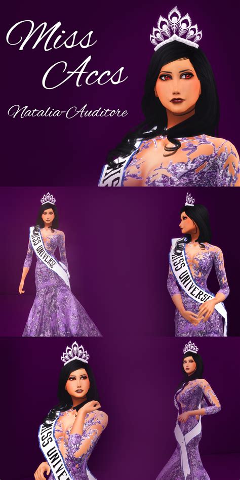 Sims 4 Miss Universe Cc