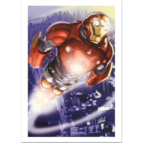 Ultimate Iron Man Ii 3 Iron Man Limited Edition Giclee Marvel