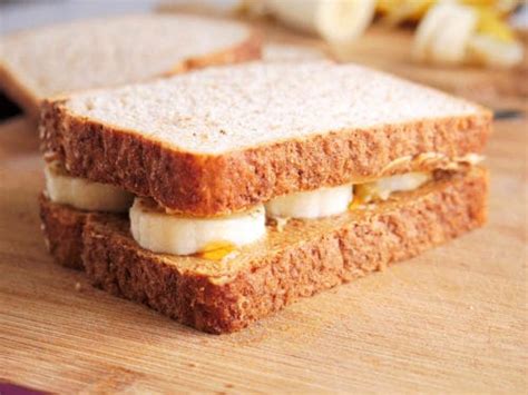 Banana Peanut Butter Sandwich Recipe Grilled The Picky Eater