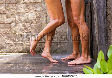 Couple Having Shower Together ภาพสต็อก 1028136007 Shutterstock