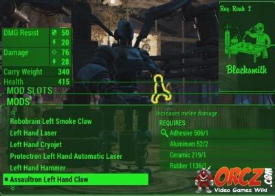 Fallout Assaultron Left Hand Claw Orcz Com The Video Games Wiki
