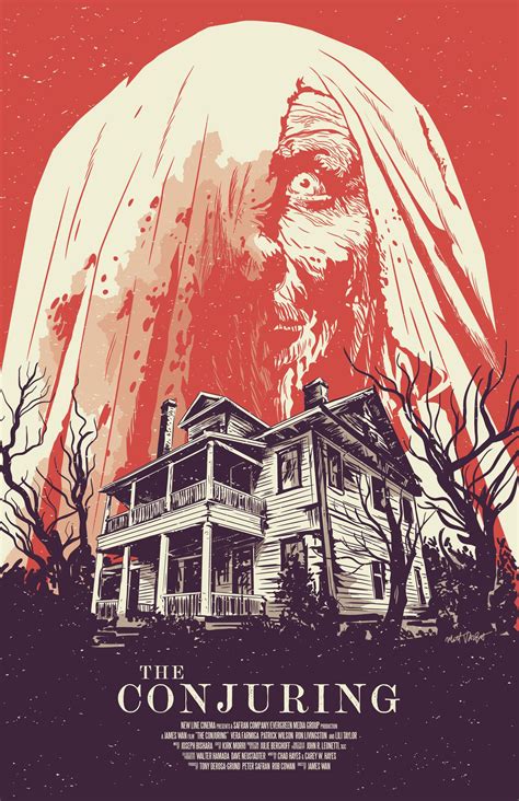 The Conjuring Poster By Matt Talbot Horror Movie Art Horror Posters