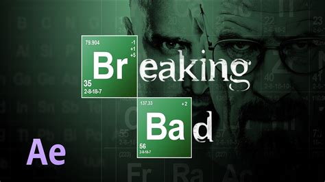 Como hacer el Intro de Breaking Bad con After Effects - YouTube