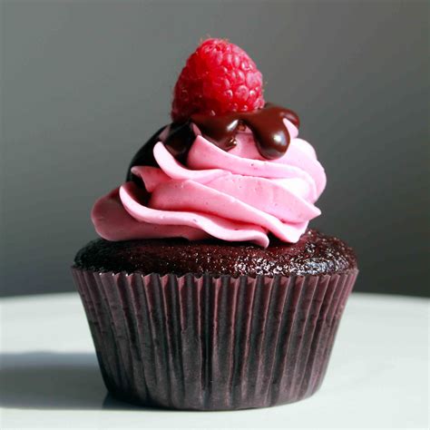 Maybe you would like to learn more about one of these? Chocolate Cupcake with Raspberry Buttercream and Chocolate ...