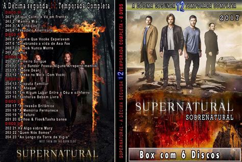 Dvds Sobrenatural 3 Temporada Completa Hd 18 Dvd´s R 11290 Em