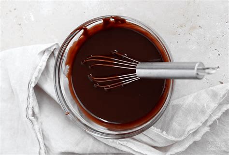 Nutella Ganache Recipe For Drip Cakes Sugar And Sparrow