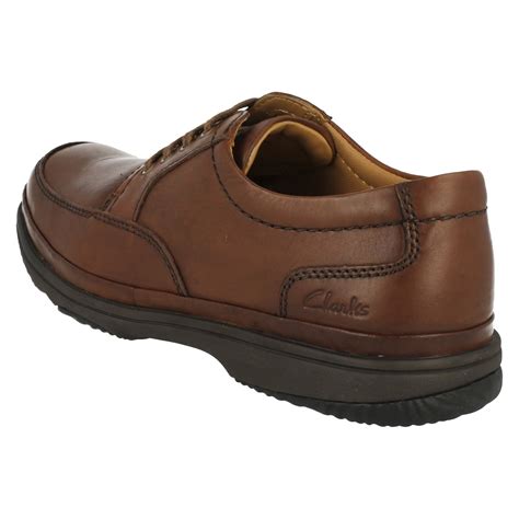 Mens Clarks Flexlight Wide Fitting Lace Up Shoe Swift Mile Ebay