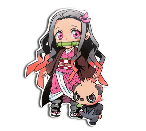 Demon Slayer Nezuko Sticker By Jeanryde Redbubble Images And Photos