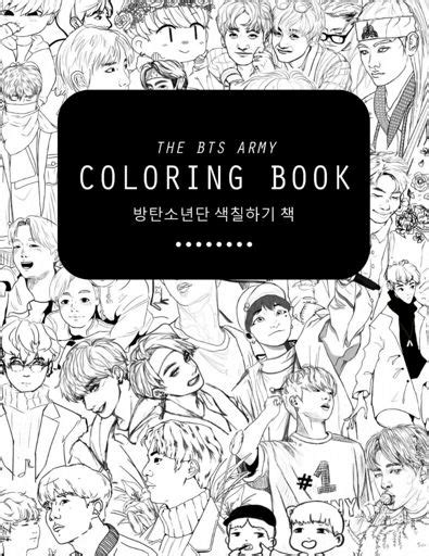 The bts coloring pages also available in pdf file that you can download for free. BTS COLORING BOOK p294 | ARMY's Amino