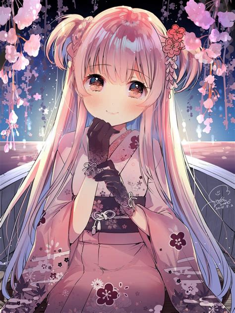 cute kawaii anime girl wallpapers top free cute kawaii anime girl backgrounds wallpaperaccess