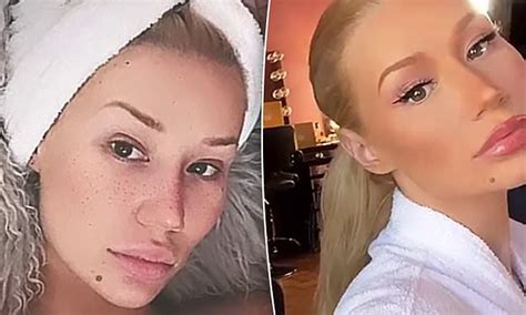 Rapper Iggy Azalea Shares A Rare Makeup Free Selfie On Instagram Daily Mail Online
