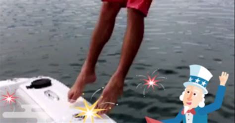 Video Dustin Johnson Does An Insane 360 Backflip Off A Boat